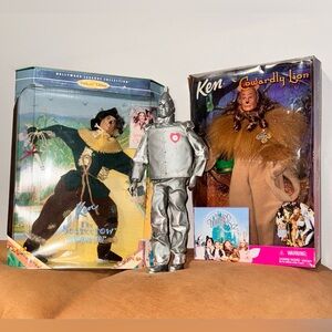 KEN in "Wizard of Oz" as SCARECROW, TIN MAN, and COWARDLY LION 1995